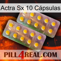 Actra Sx 10 Cápsulas new10